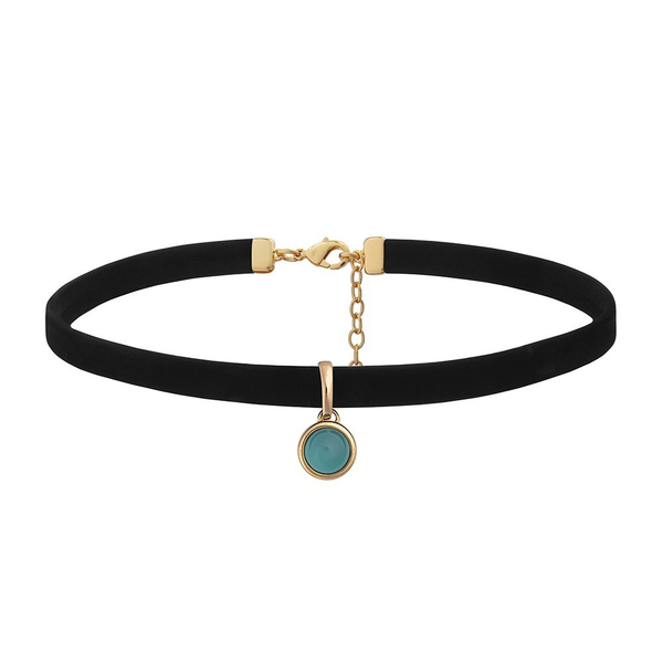 Чокер Possebon Blue Sky Agate B0111.21 BL/G