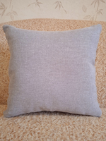 Декоративный гобеленовый чехол для интерьерной подушки Васильки 34*34