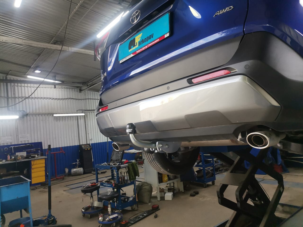 Фаркоп оцинкованный Galia T072A для Toyota RAV4 V XA50 2019-(паспорт и сертификат в комплекте)(без электрики)