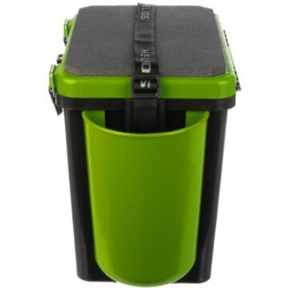 Ящик зимний Helios "FishBox" односекционный (19л) зеленый