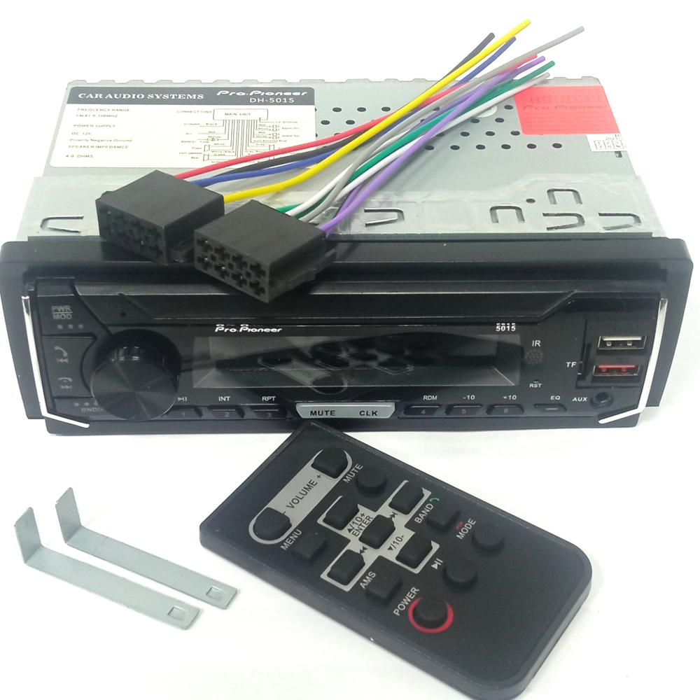Автомагнитола FM/BT/USB/TFplayer PRO-Pioner DH-5015