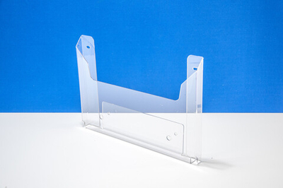 Карман буклетница А4 горизонт 1,5 ПЭТ объем 20мм