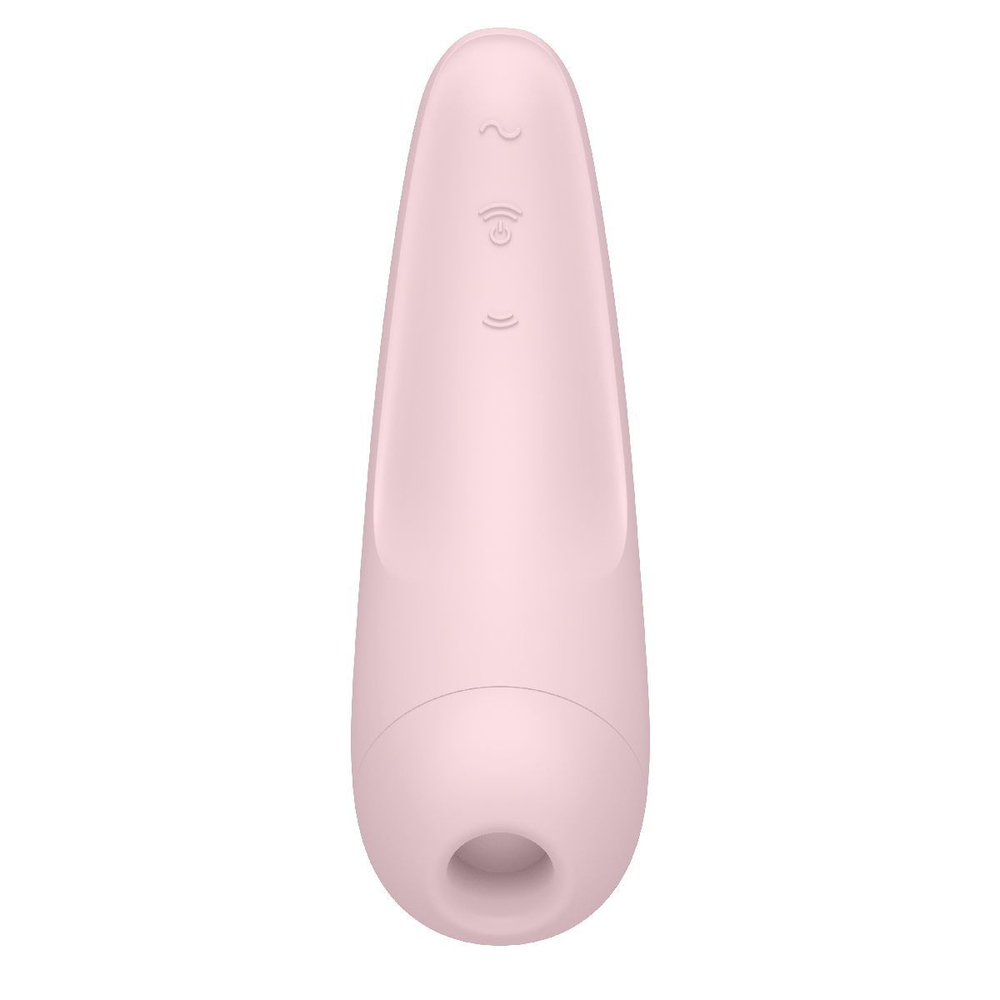 Розовый вакуум-волновой стимулятор Satisfyer Curvy 2+