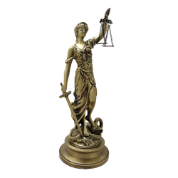 Bello De Bronze Статуэтка Фемида, антик