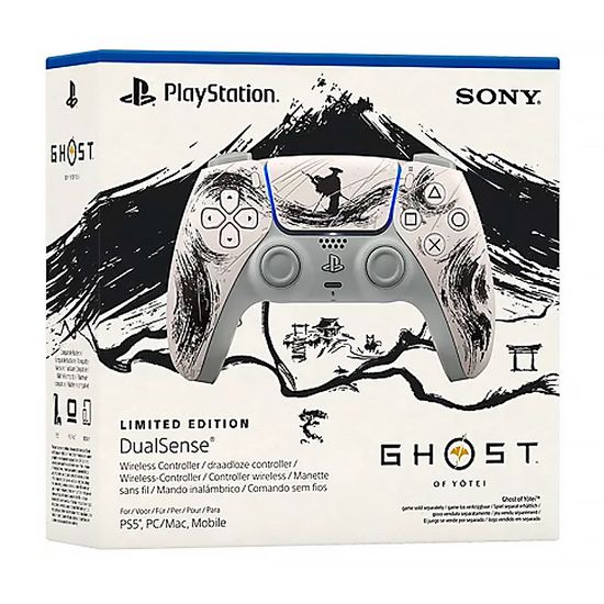 Беспроводной геймпад Sony DualSense Limited Edition (Ghost of Yotei Black)