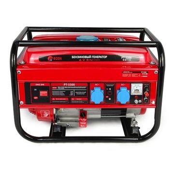 Генератор бензиновый  EDON PT-3300, ручной пуск, 3 кВт