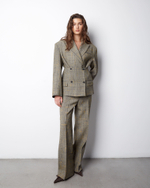 Жакет из шелка и вискозы Боттега Венета желтый/синий