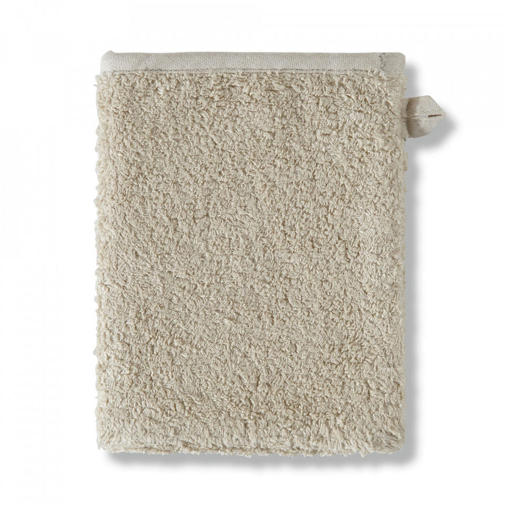 Рукавичка для бани 16x21 Hamam Galata Plain Soft льняная