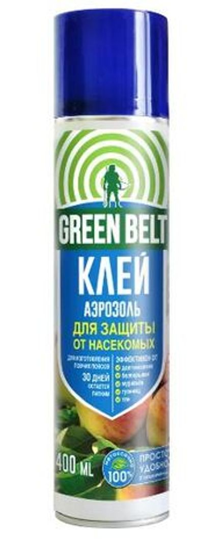 Клей Аэрозоль для защиты от насекомых GREEN BELT 400 мл (1/12)