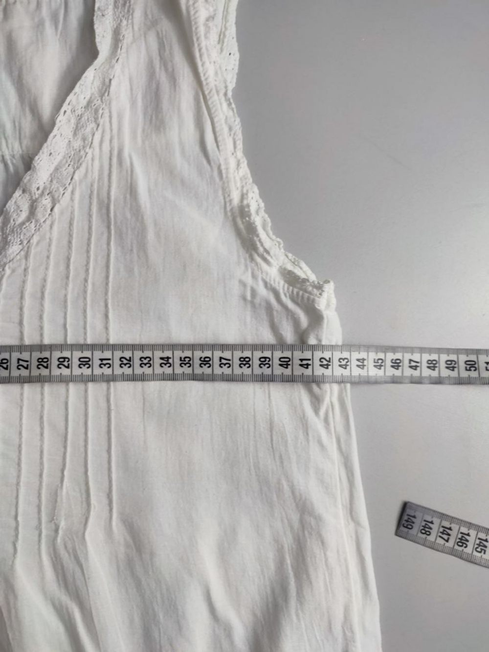 Топ H&M хлопковый базовый 40 размер