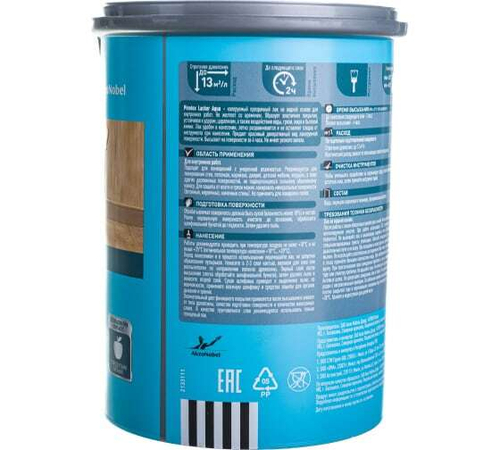 Лак для дерева на водной основе колеруемый Pinotex Lacker Aqua 10 матовый 1 л