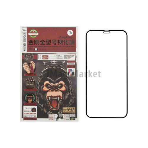 Защитное стекло WK Kingkong S.F.M.T.G для Apple iPhone XS Max/11 Pro Max, 2.5D, черная рамка, 0.22 мм