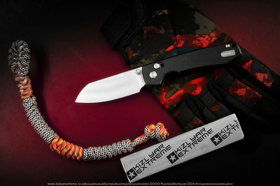 Нож Vosteed Raccoon CB сталь 14C28N Satin Cleaver рукоять Black Micarta