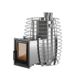 Печь для бани Эверест "Steam Heat" 24 INOX