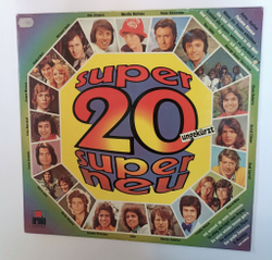 Винтажная виниловая пластинка LP Сборник Super 20 Super Neu (Germany 1975)