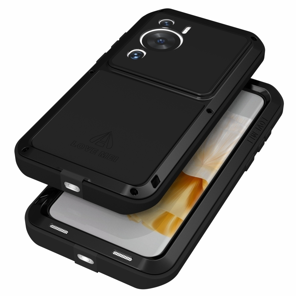 Ударопрочный комбинированный чехол Love Mei для Huawei P60 Pro