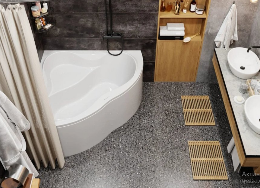 Акриловая ванна VAGNERPLAST IRIS 143x143