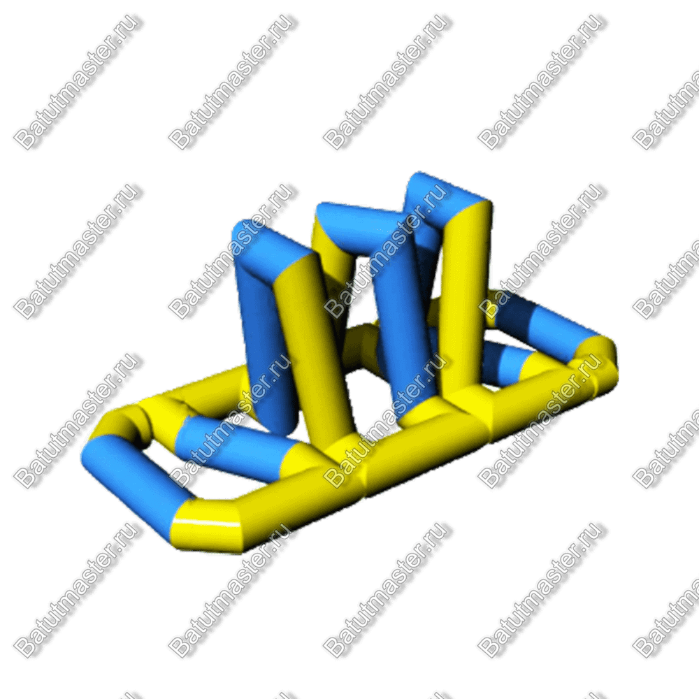 Модуль аквапарка «Змейка», 4,4×2×1,8 м