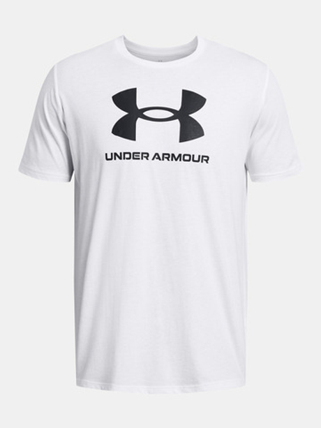 Футболка мужская Under Armour UA SPORTSTYLE LOGO UPDATE SS-WHT