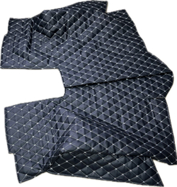 Коврики (утеплитель) под сиденья УАЗ 452 Буханка (белая нить Бабочка)