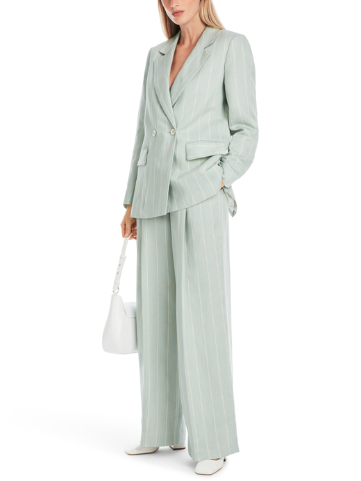 Пиджак из вискозы и льна