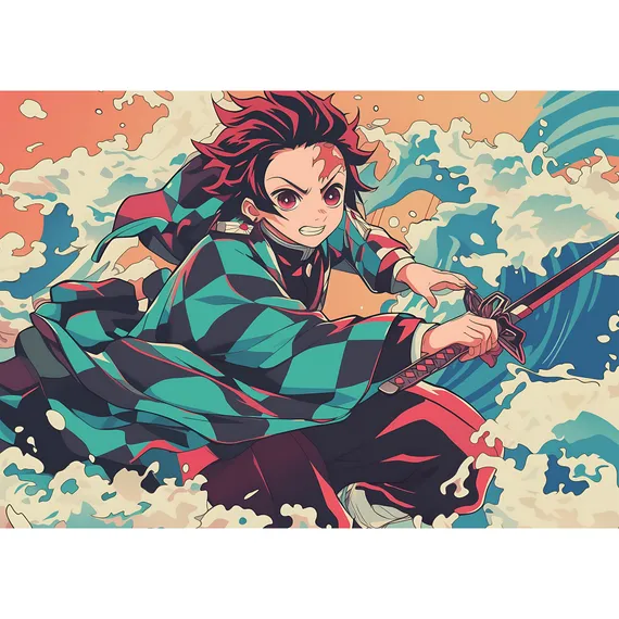 Постер Tanjirou Kamado - Demon Slayer