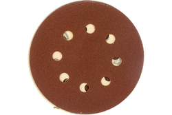 Круг шлифовальный универсальный 5 шт. (125 мм; Р120) "МАСТЕР" Зубр 35562-125-120