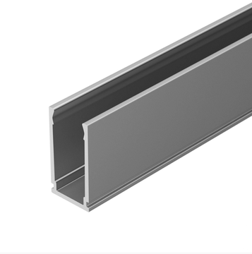 Накладной профиль для подсветки мебели, пазов, ниш 2м 023857 серебристый PIK-1019-2000 ANOD PIK Arlight