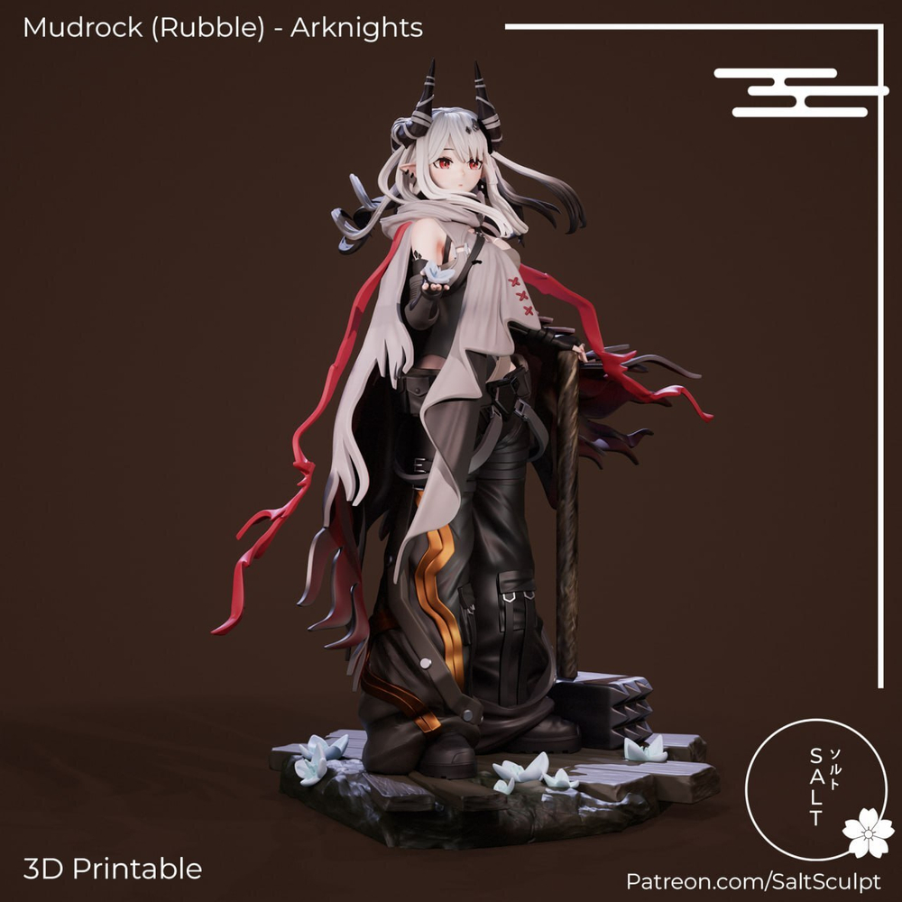 Mudrock (Rubble) - Arknights Фигурка