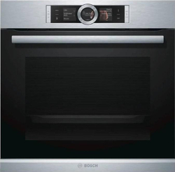 Встраиваемый электрический духовой шкаф Bosch HBG6764S1, серебристый