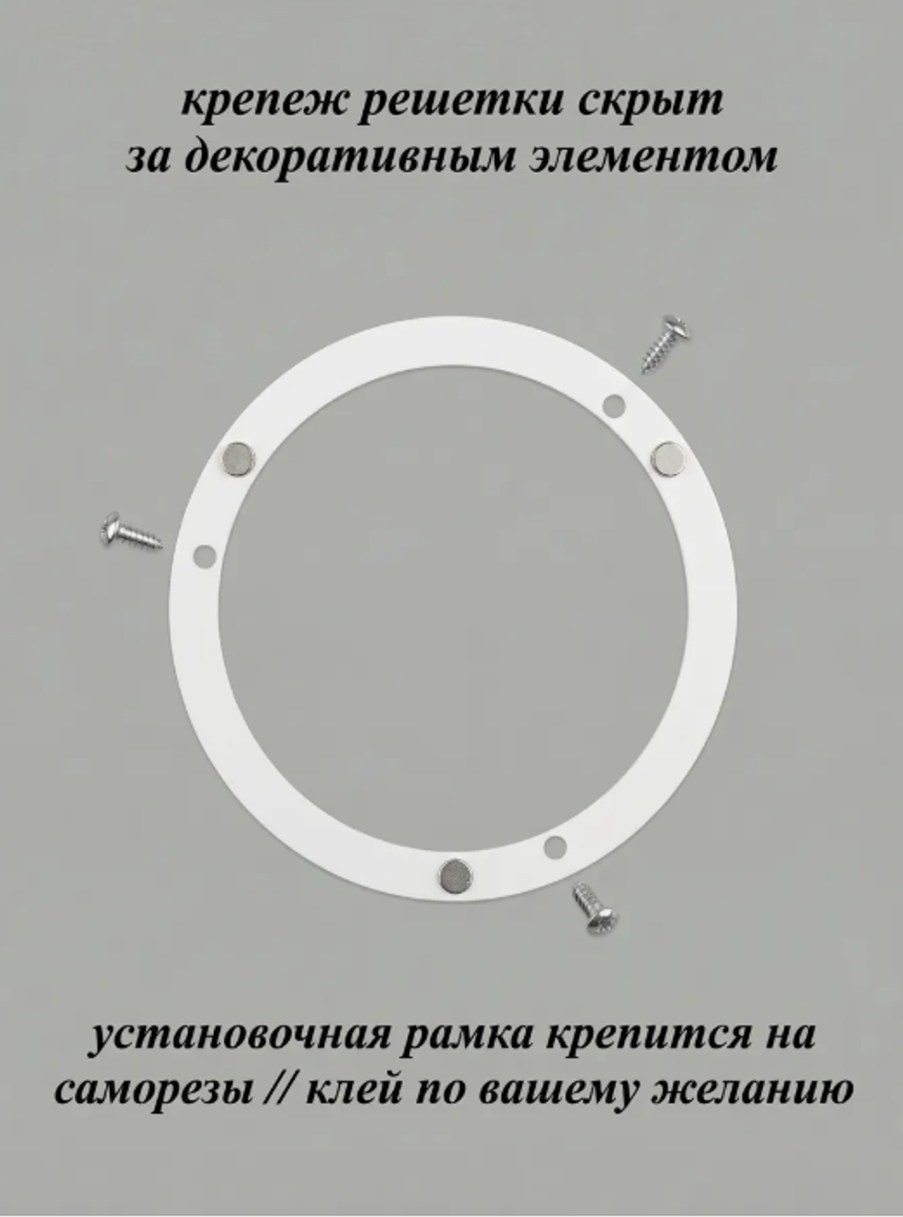 Вентиляционная Решетка КП ЛЕЙС 100х100 Белый