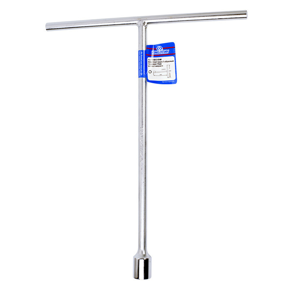 KING TONY (118519M) Ключ Т-образный 19 мм