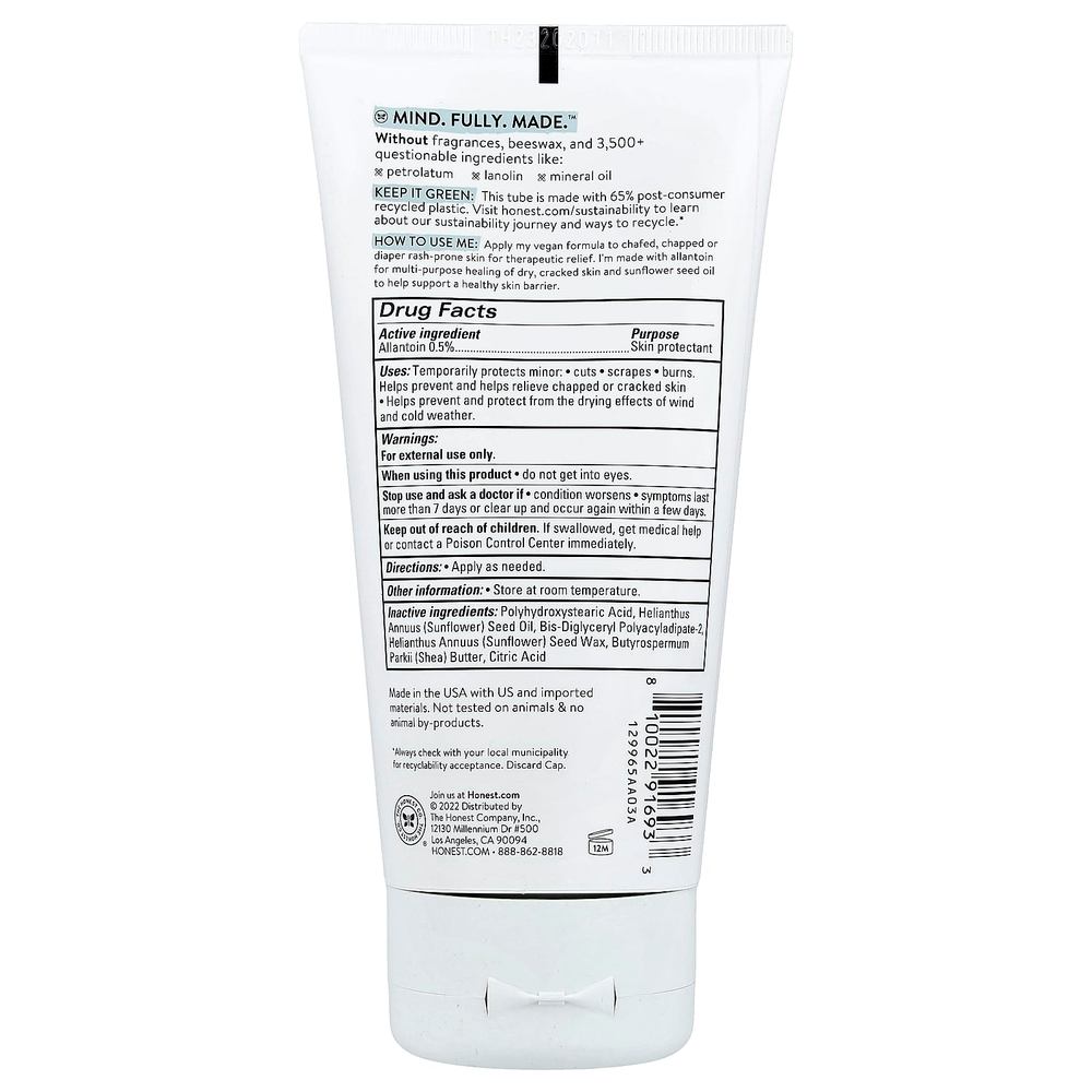 The Honest Company, Treat ™, лечебная мазь для волос, без отдушек, 141 г (5 унций)