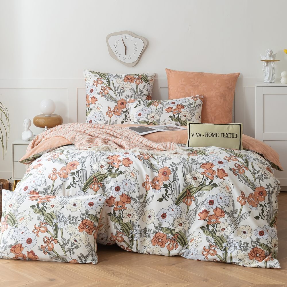 Комплект постельного белья Люкс Сатин 100% хлопок A338