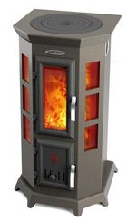 Печь камин TMF Статика Секста черная бронза 32544