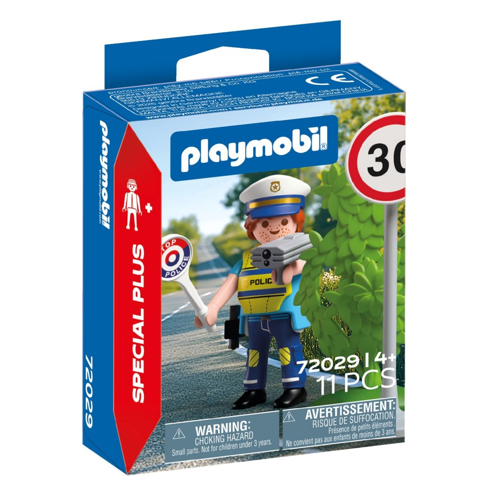 Игровая фигурка Playmobil 72029 «Полицейский с радаром» 72029 — фото 1