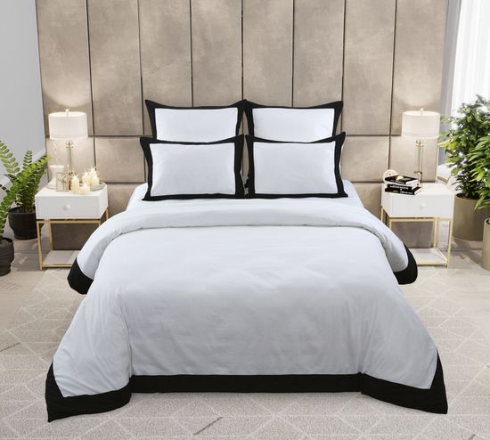 Евро комплект постельного белья Шанель сатин Legends