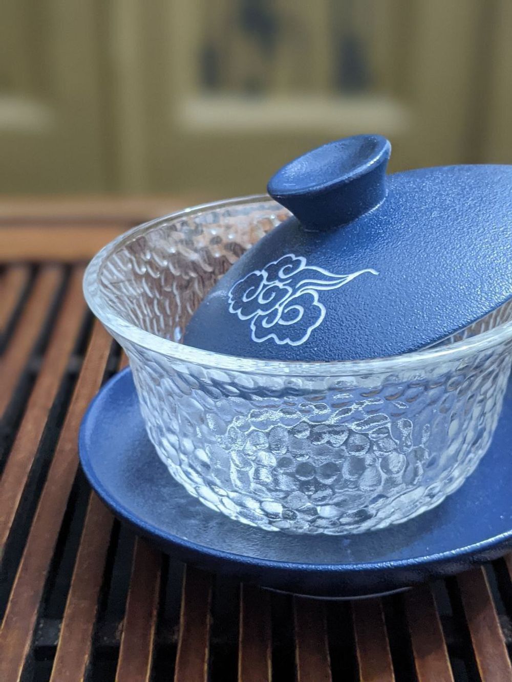 Гайвань "Тибетское облако", синяя