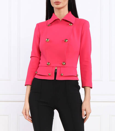 Жакет Elisabetta Franchi - розовый(GI04831E2)