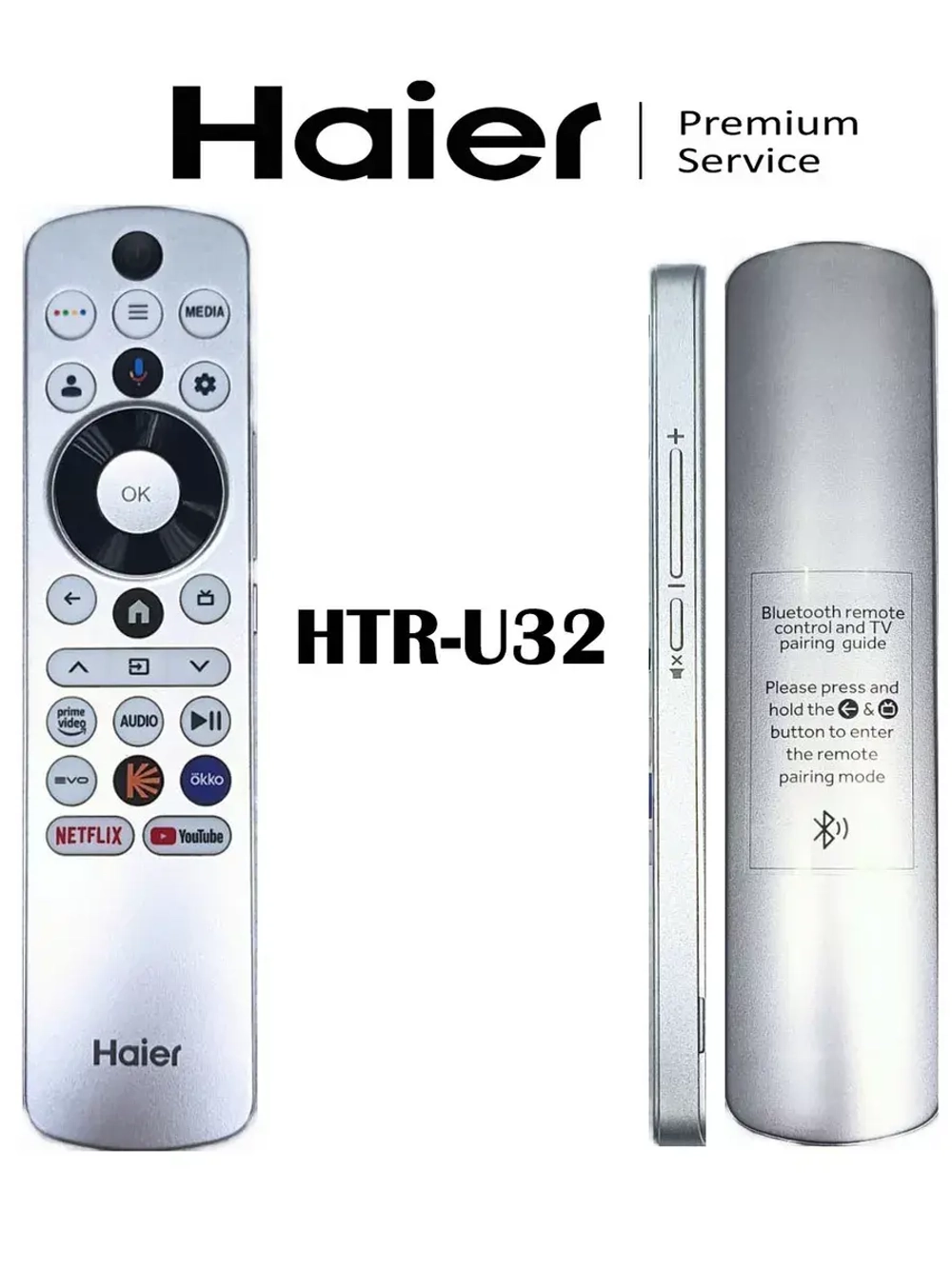 Пульт для телевизора Haier 0530076108 (HTR-U33GR, 0530081084, 0530090475)