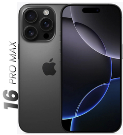 Смартфон Apple iPhone 16 Pro Max 1 ТБ («Чёрный титан» | Black Titanium)