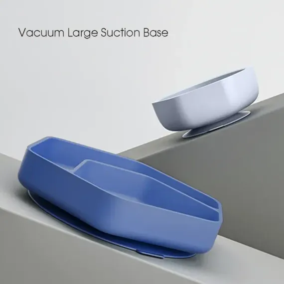 Набор посуды из силикона Heorshe 3 предмета Голубой