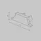 Комплект заглушек (для профиля ALM-1103-B-2M) 2 шт. ALM-1103-B-EC 642093 Led Strip 642093
