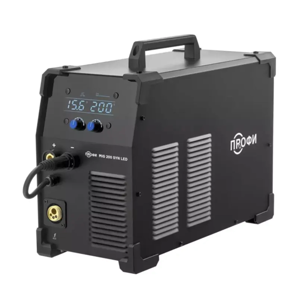 ПТК ПРОФИ MIG 200 SYN LED инверторный сварочный полуавтомат 005.200.201