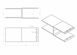 HIS-EX-9075 Удлинитель П-образный M