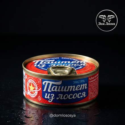 Паштет из лосося ключ, 100г, ВК