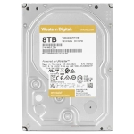 Жесткий диск повышенной надежности HDD 8Tb WD Gold SATA3 3,5" 7200rpm 256Mb WD8005FRYZ
