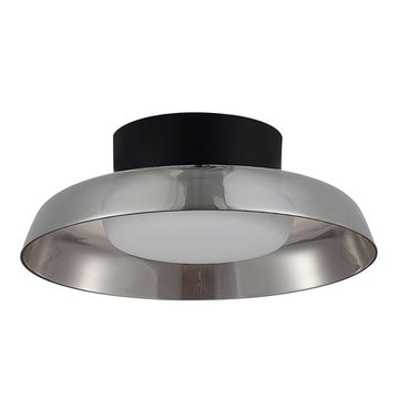 Светильник потолочный 36W 3000K SL6019.412.01 чёрный/дымчатый Foray ST-Luce