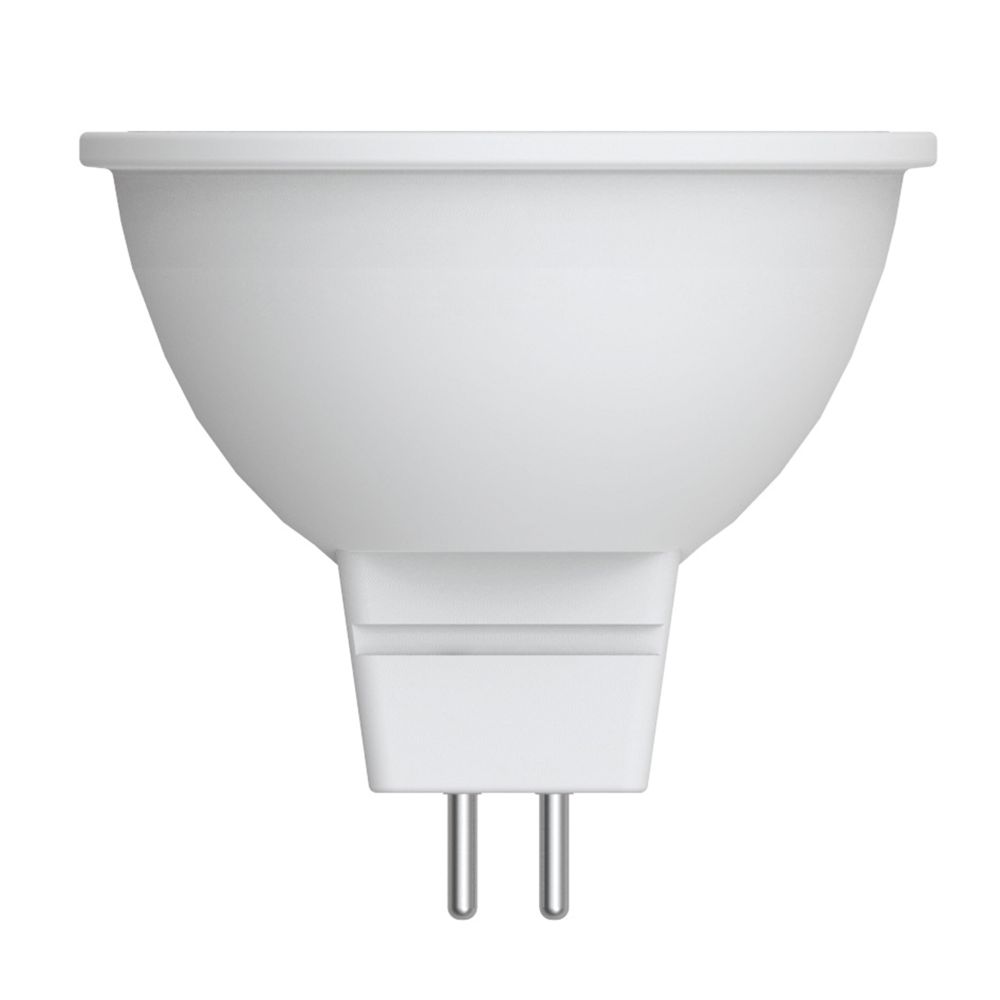 LED-JCDR-9W-3000K-GU5.3-38D-NR Лампа светодиодная. Форма JCDR. матовая. Серия Norma. Теплый белый свет 3000K. Угол свечения 38. Картон. ТМ Volpe