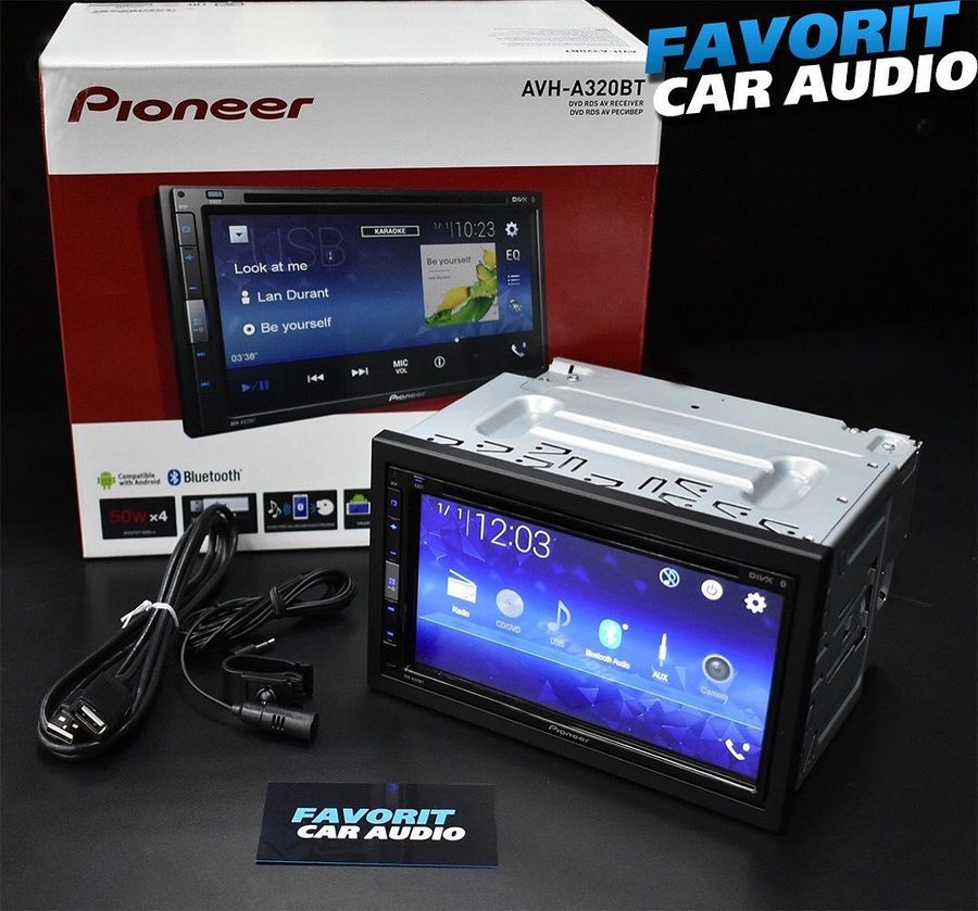 Доступная магнитола⁣⁣ Pioneer AVH-A320BT